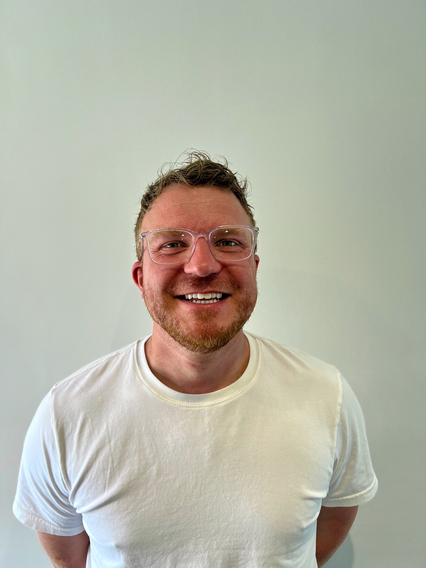 Portrait of Tom, musculoskeletal physiotherapist at Stone Performance Physio